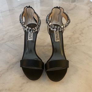Badgley Mischka Black Carlotta Heels